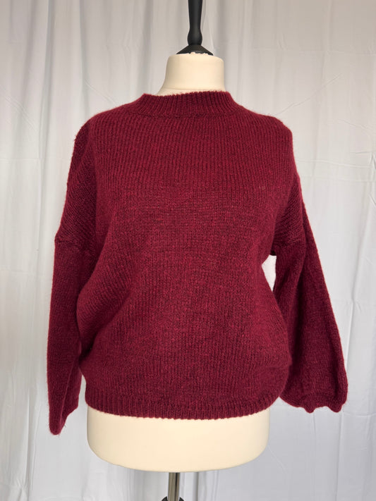 Strickpullover bordeaux