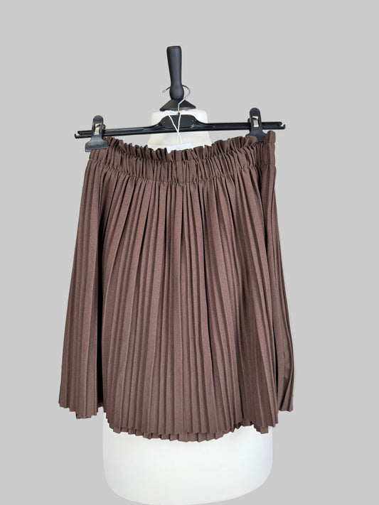 Plissee Rock Laura braun