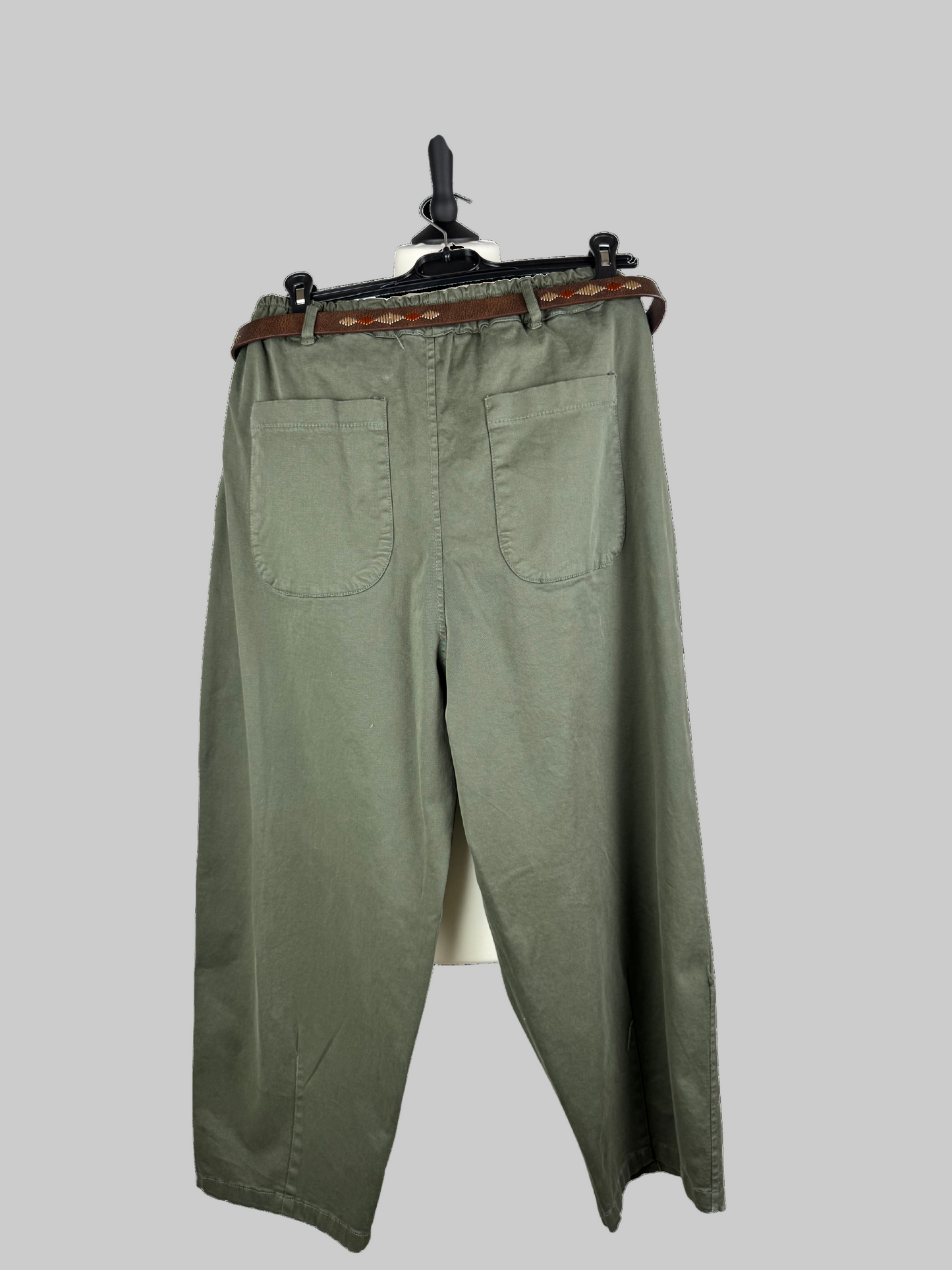 Ballon Hose mit Gürtel