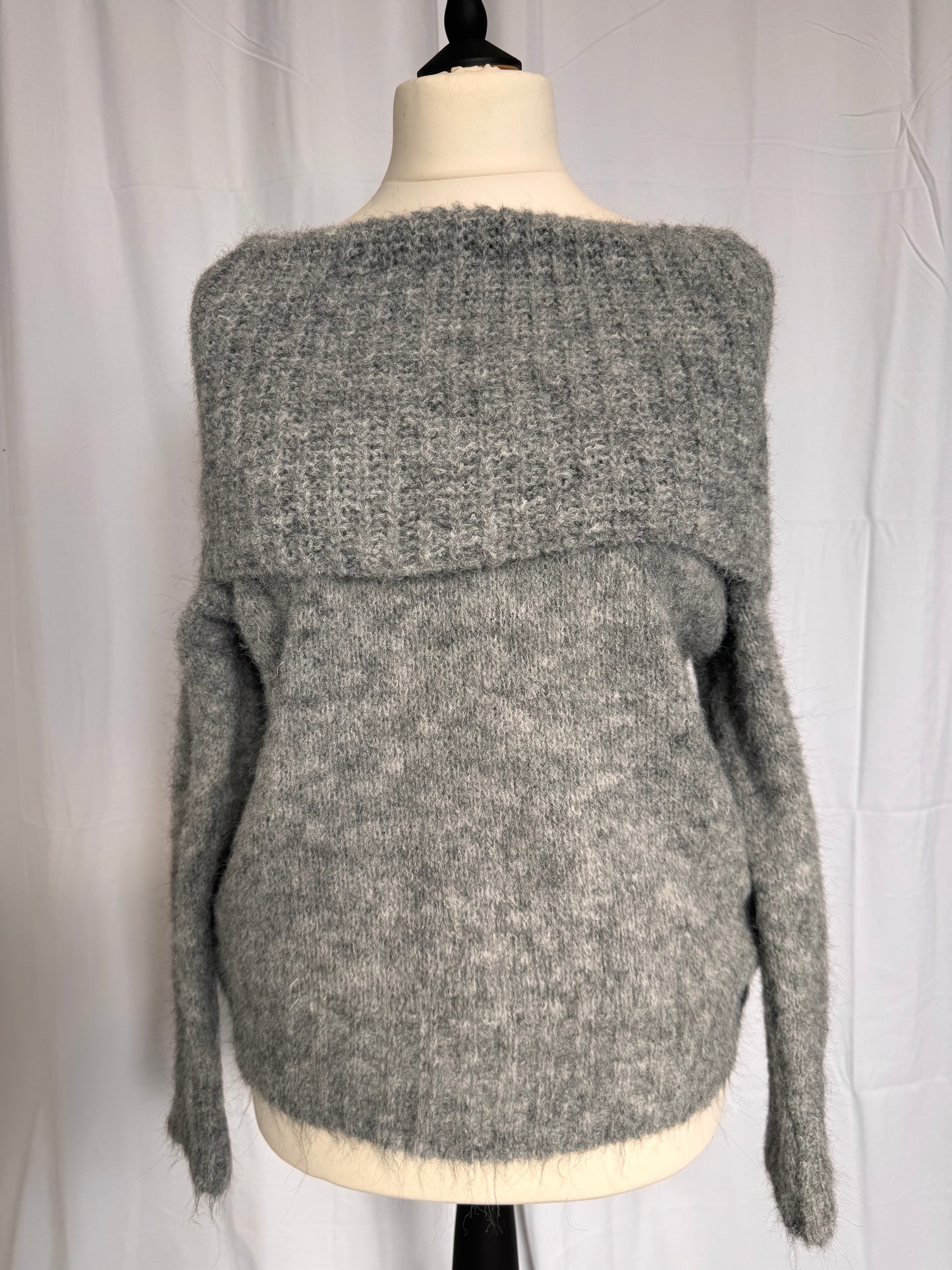 Strickpullover Schulterfrei