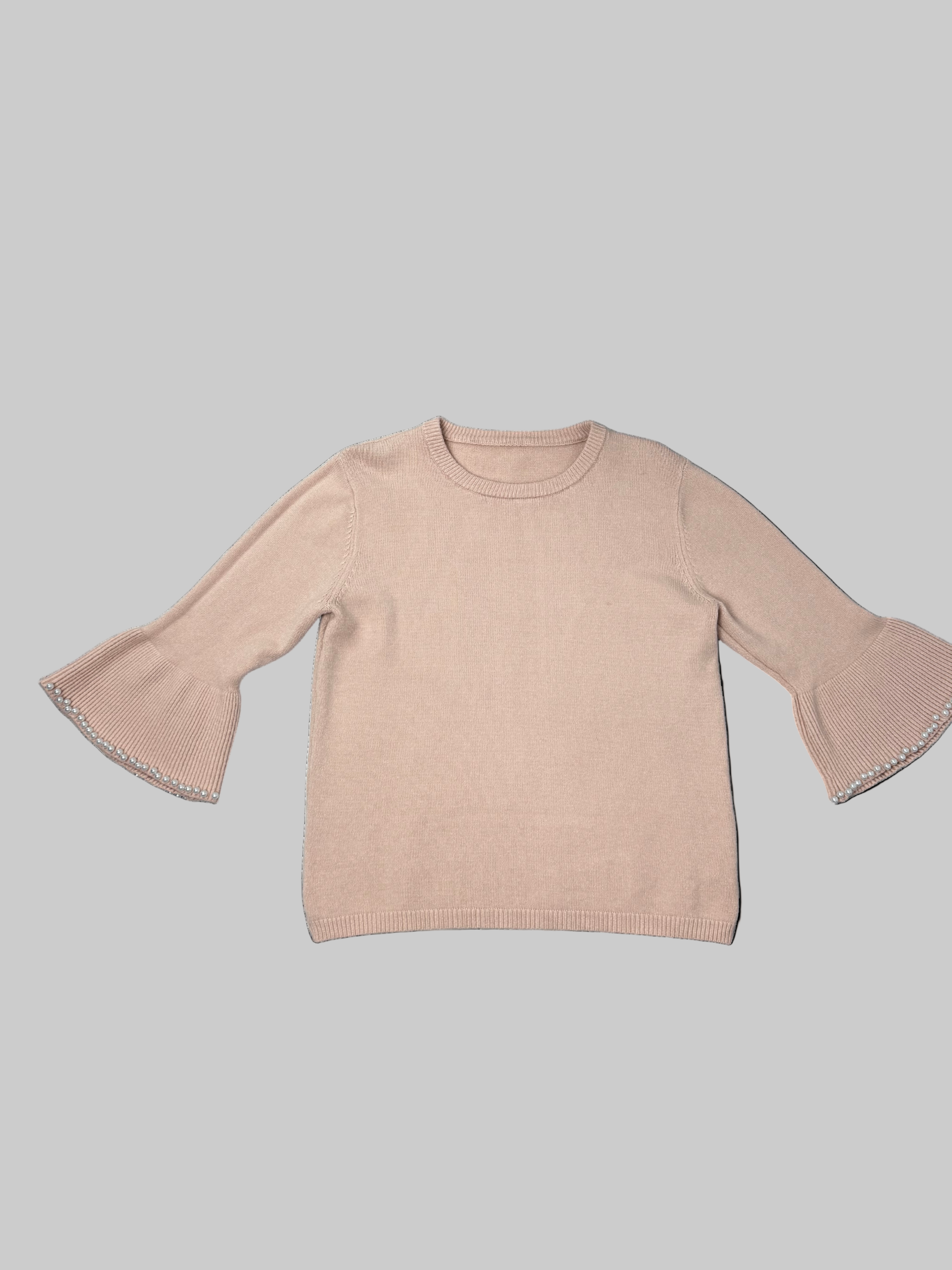 Perlen Schlagoberteil rosa