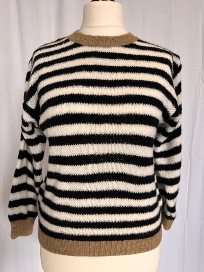 Strickpullover Streifen