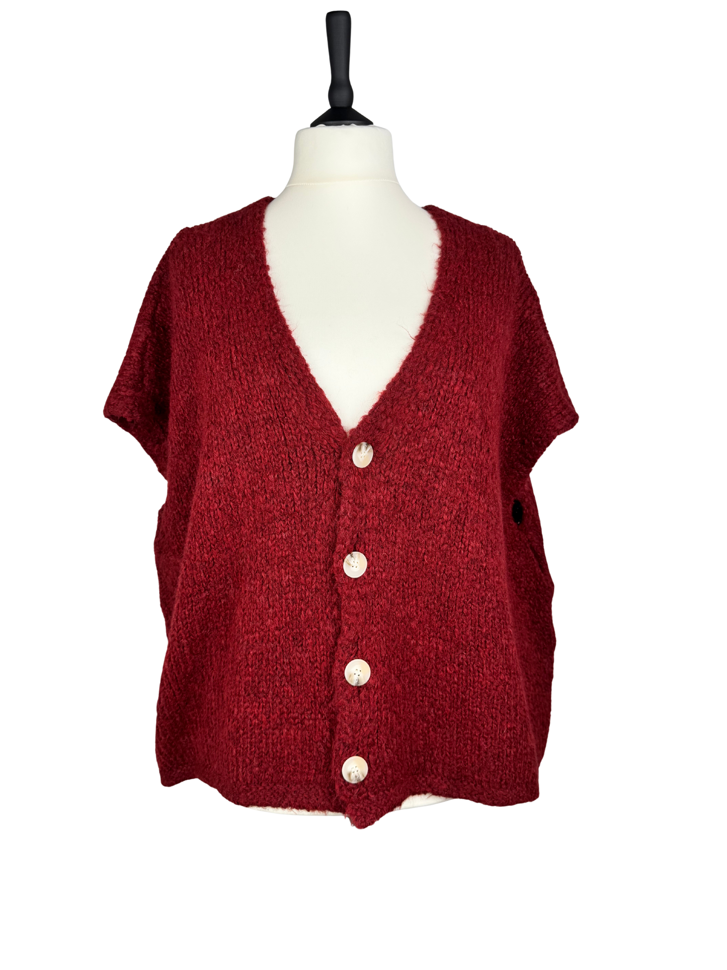 Strickweste Oversize