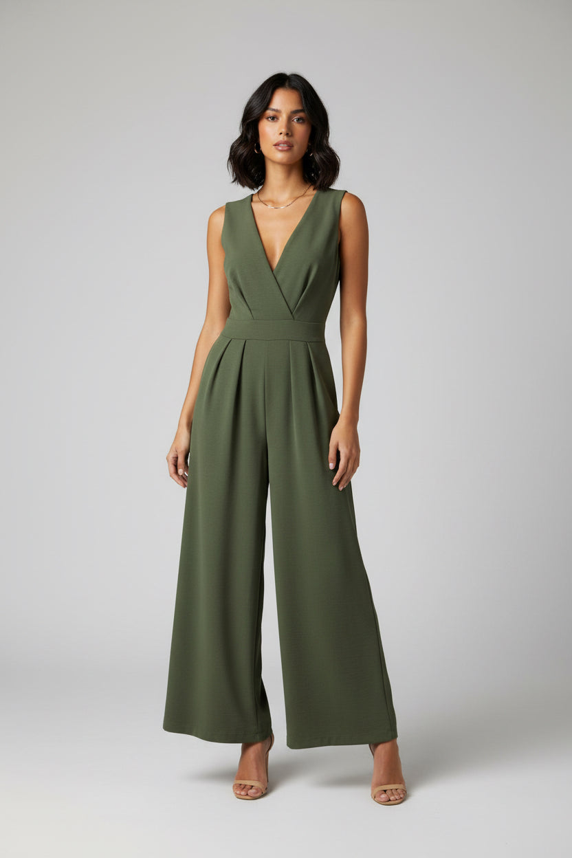 Jumpsuit militarygrün
