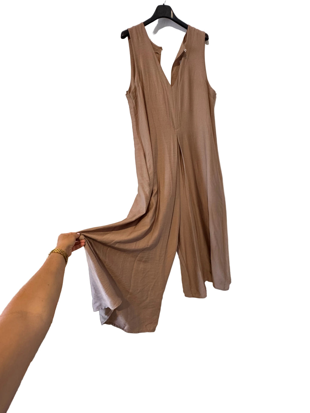 Jumpsuit Palazzo beige