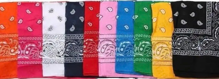 Klassisches Bandana in verschiedenen Farben