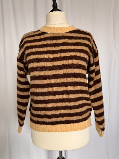 Strickpullover Streifen