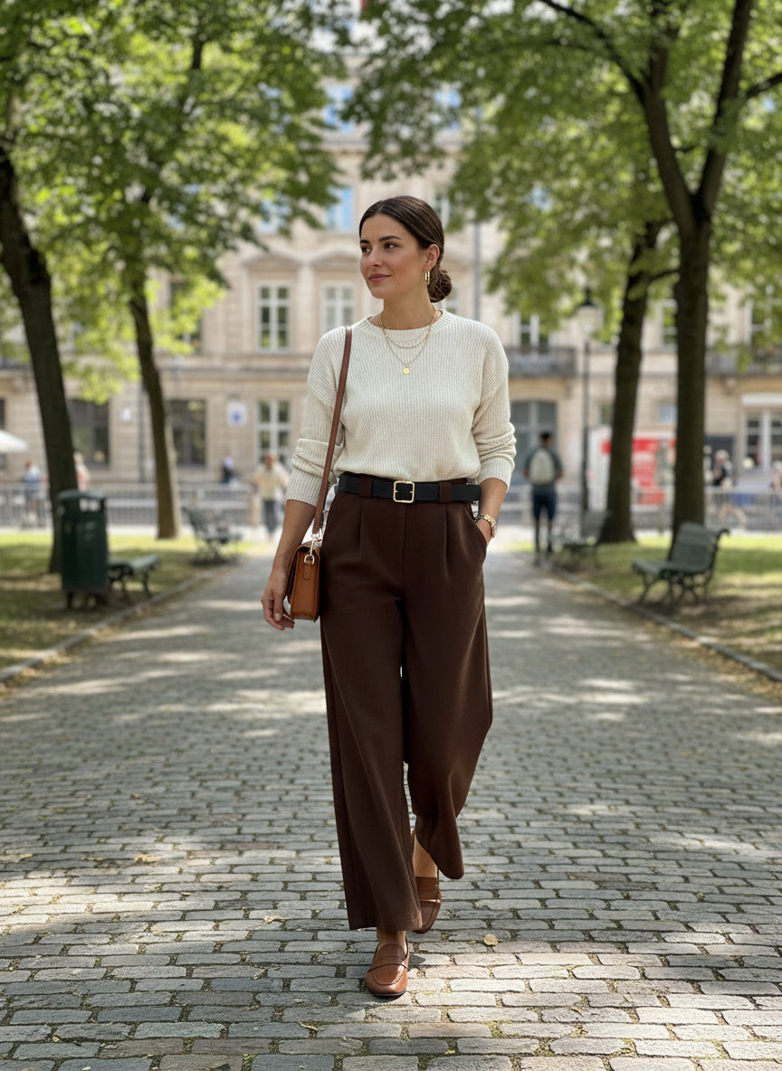 Samthose in Cordoptik weit