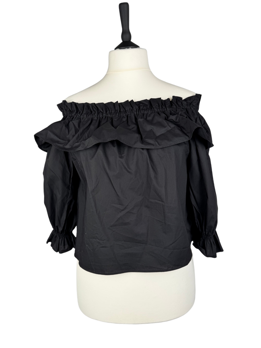 Schulterfreie Bluse