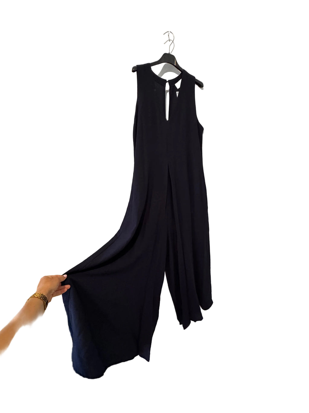 Jumpsuit Palazzo marineblau