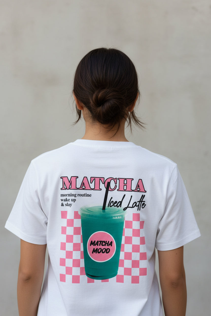 T-Shirt Matcha Iced Latte