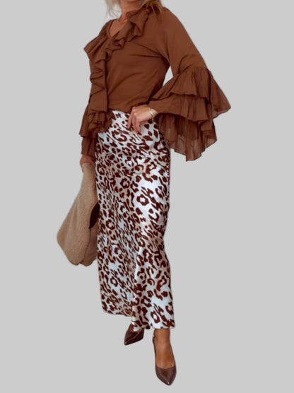 Bluse Bridgerton bronze