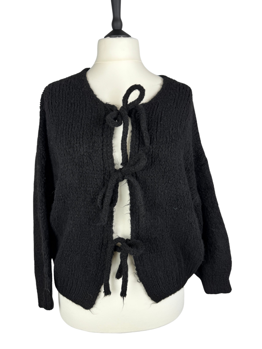Strick Cardigan Schleifi