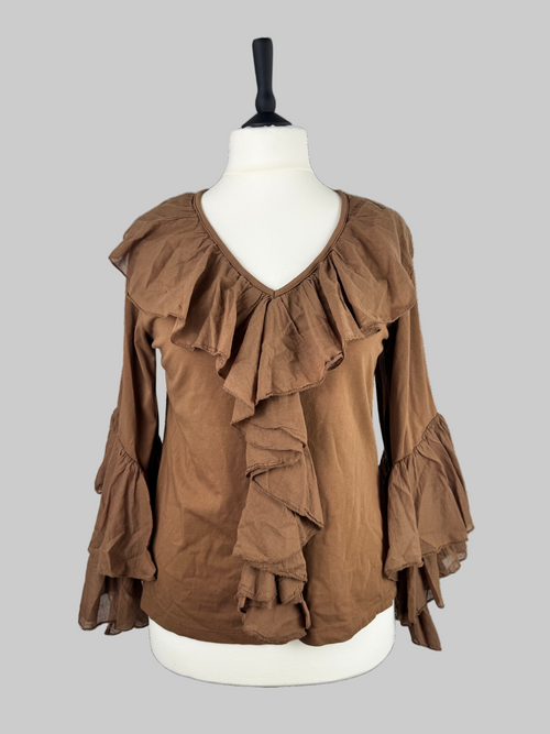 Bluse Bridgerton bronze