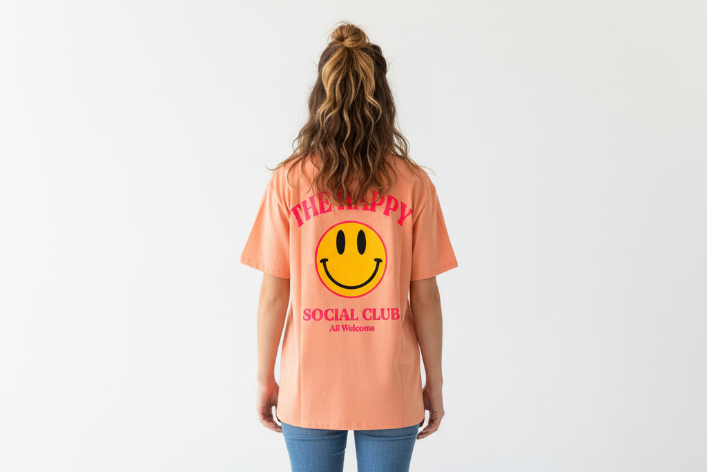 T-Shirt Happy Social Club