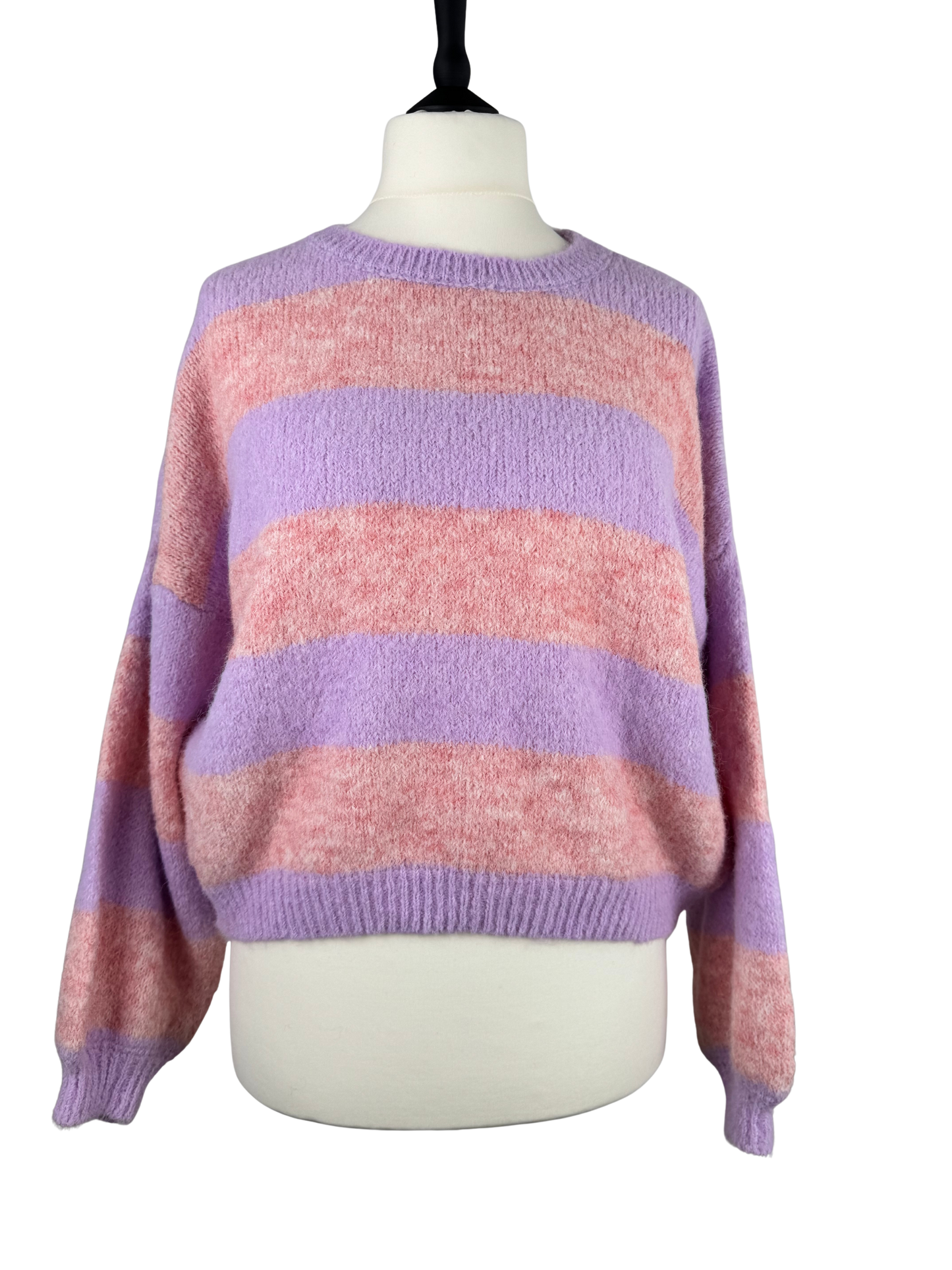 Strickpullover Streifen