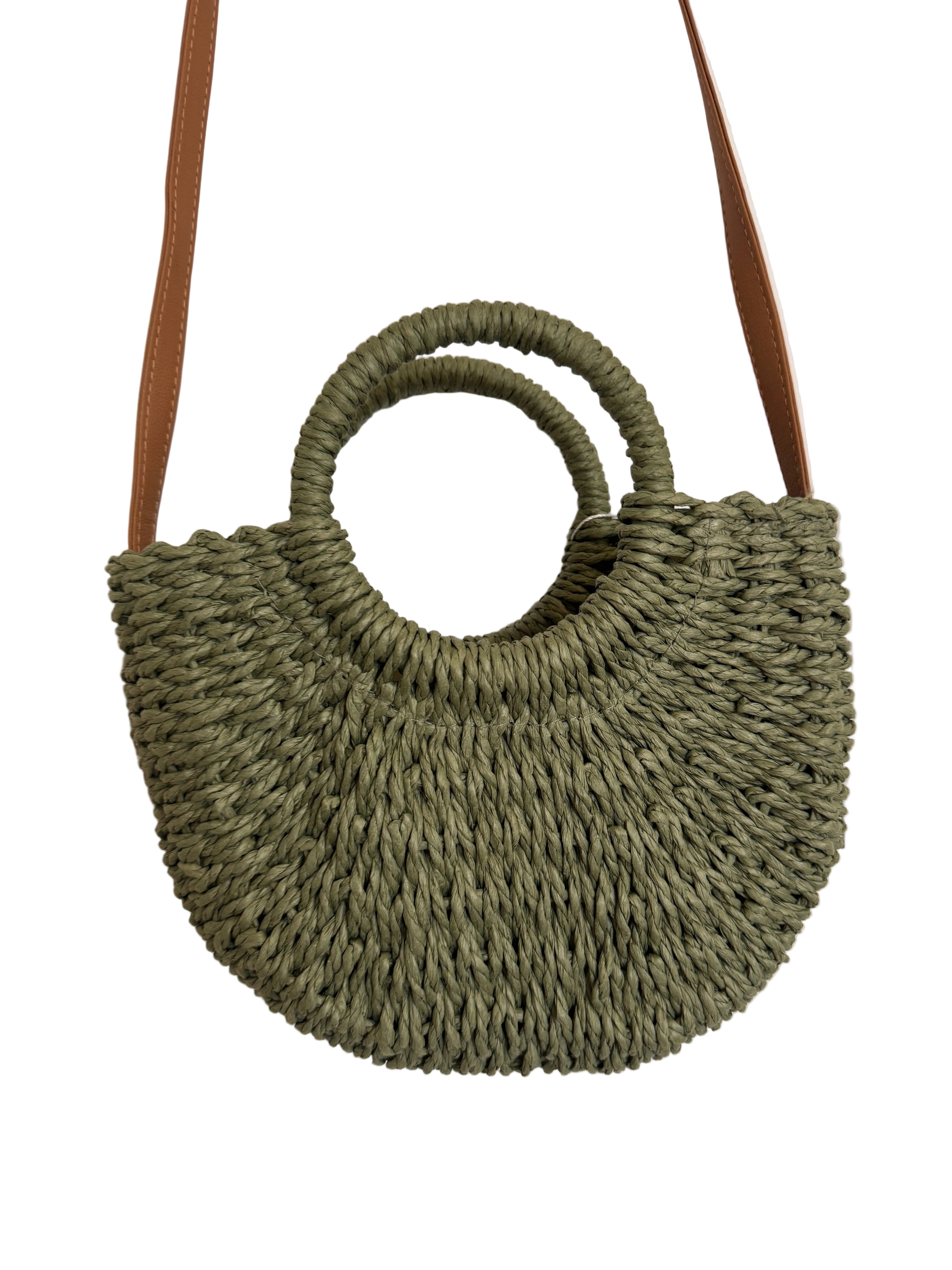 Umhänge Handtasche klein grün