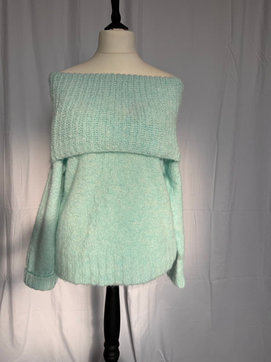 Strickpullover Schulterfrei