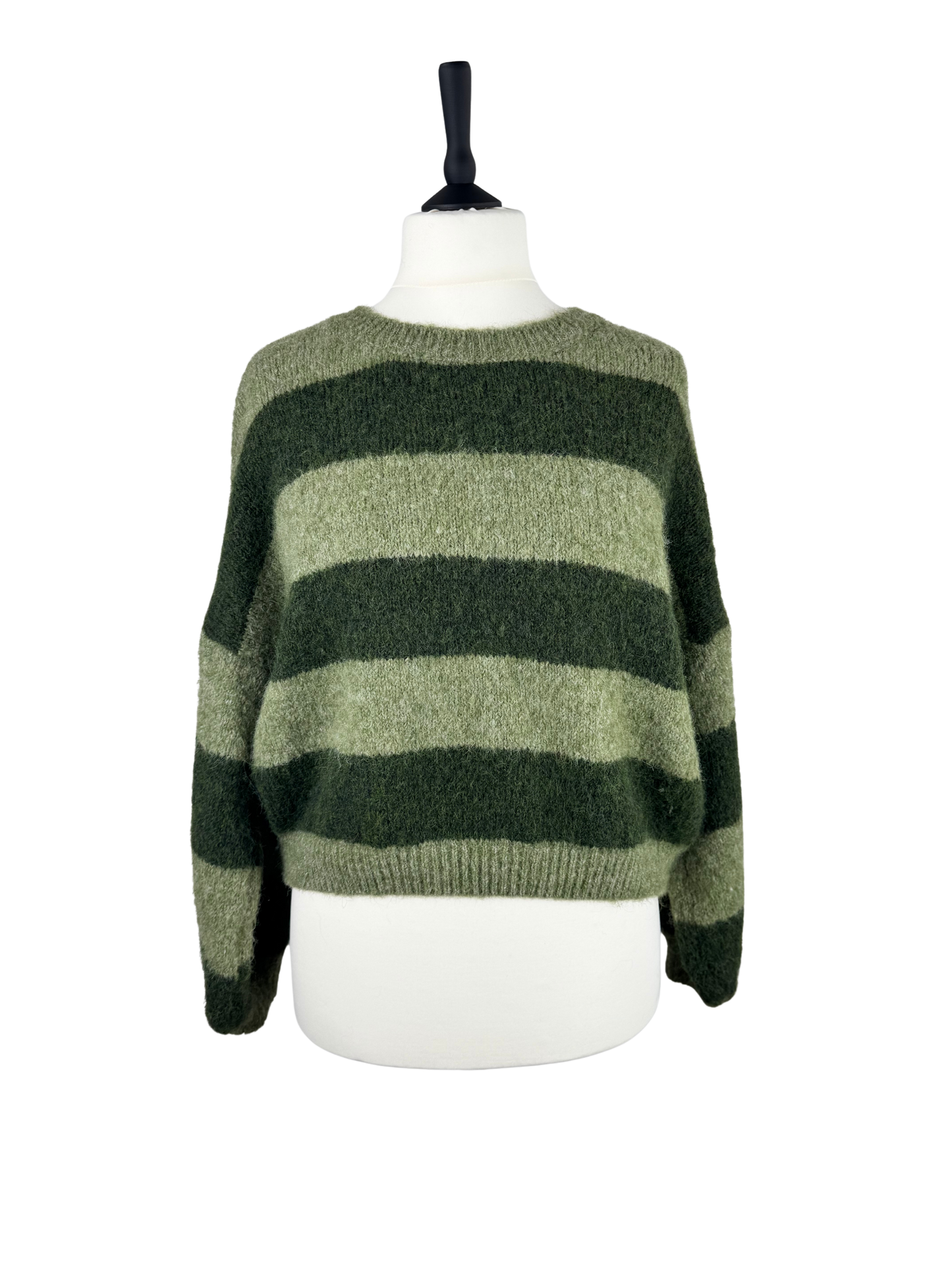 Strickpullover Streifen