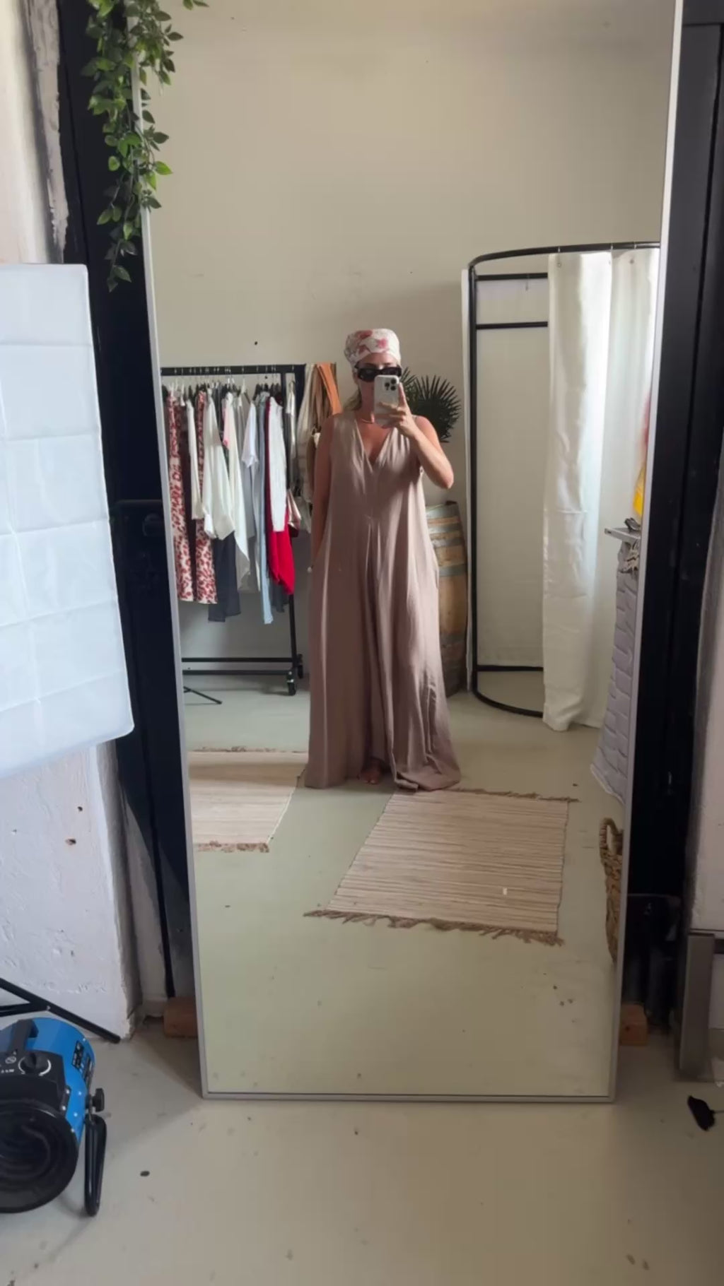 Jumpsuit Palazzo beige